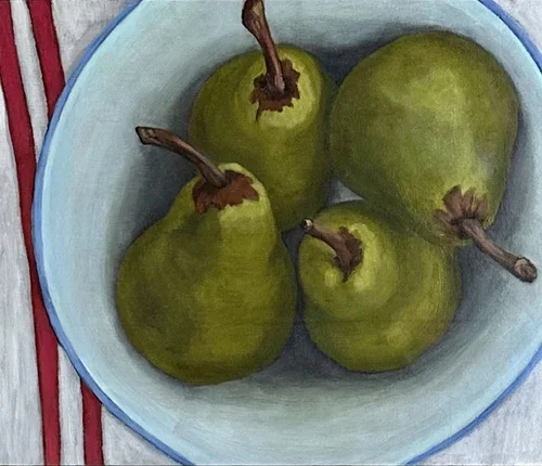 LISA MORONEY - Four Green Pears
