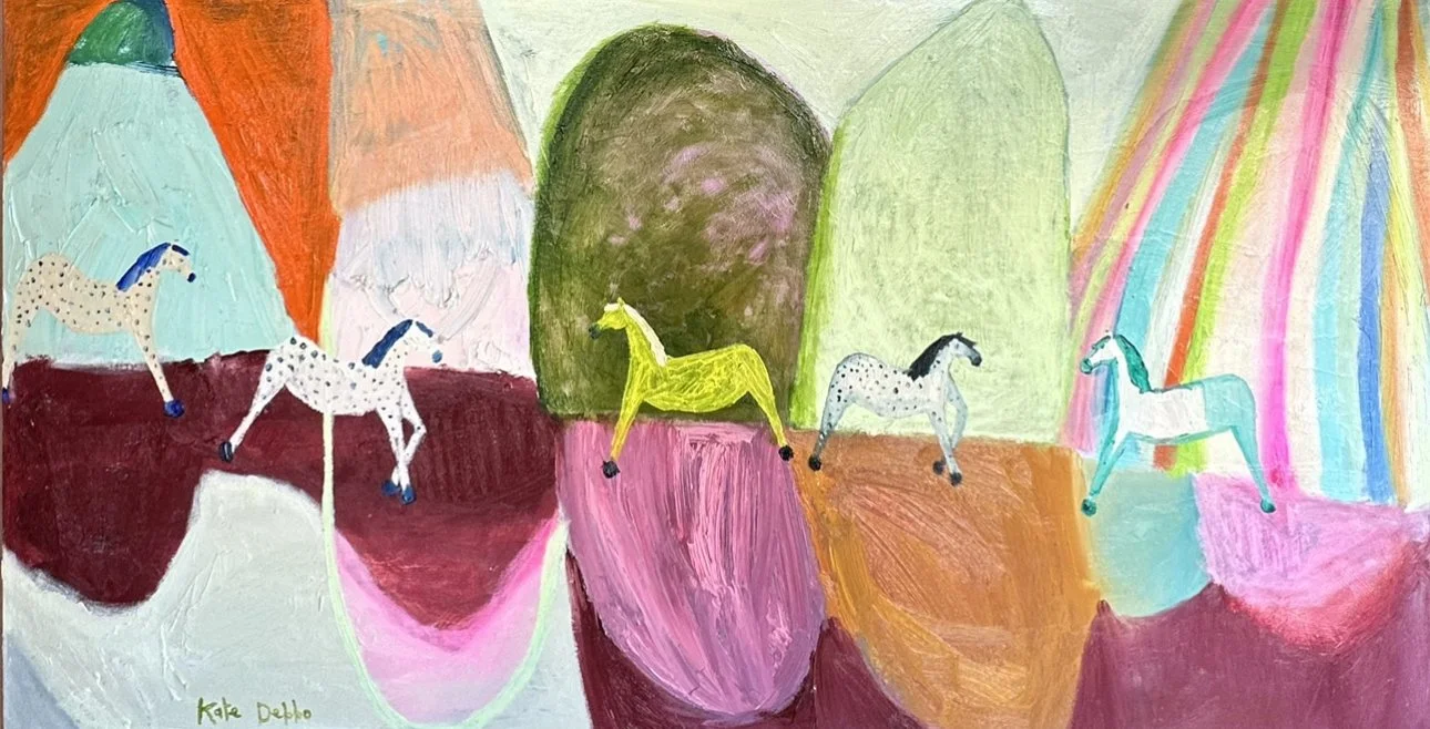 Big Dreams Sunshine 150 x 80 cm framed oil on canvas $5300