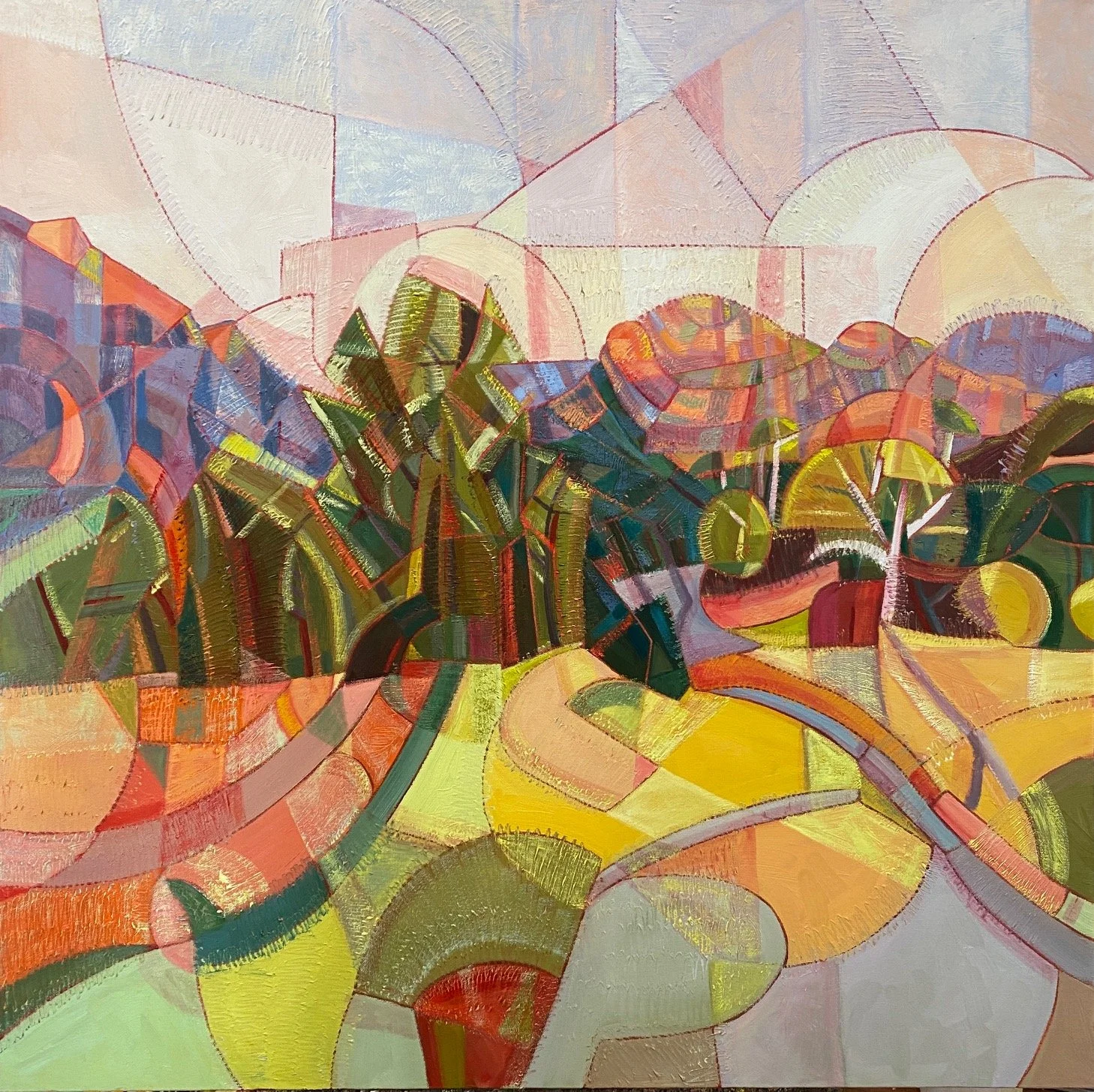 RACHEL HANNAN Cox's Creek Road Dusk $3200