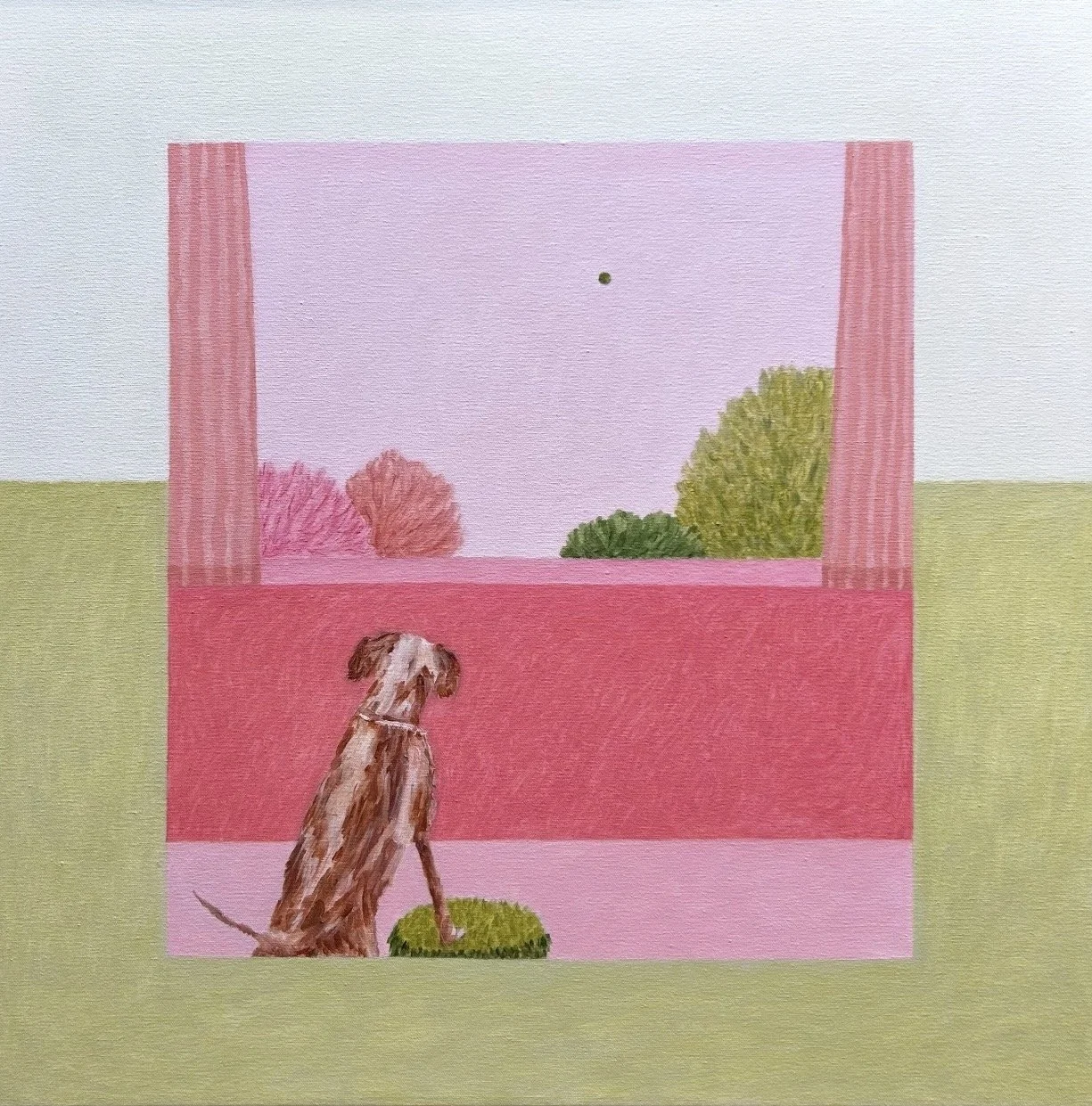 BRIGITA HAMMELL I See You 60 x 60 cm $1900