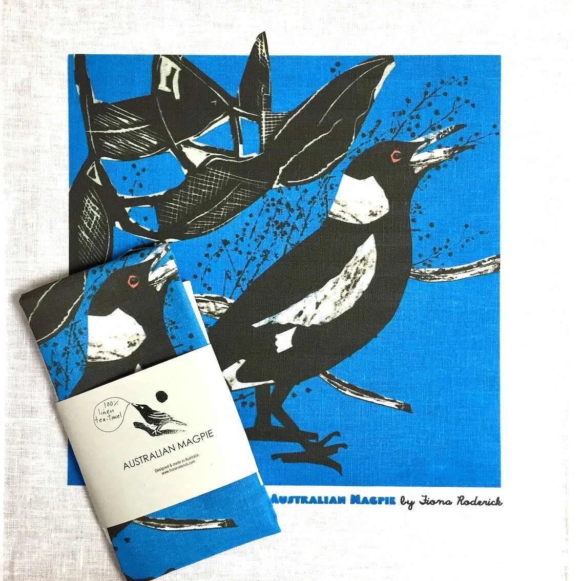 Magpie Tea Towel