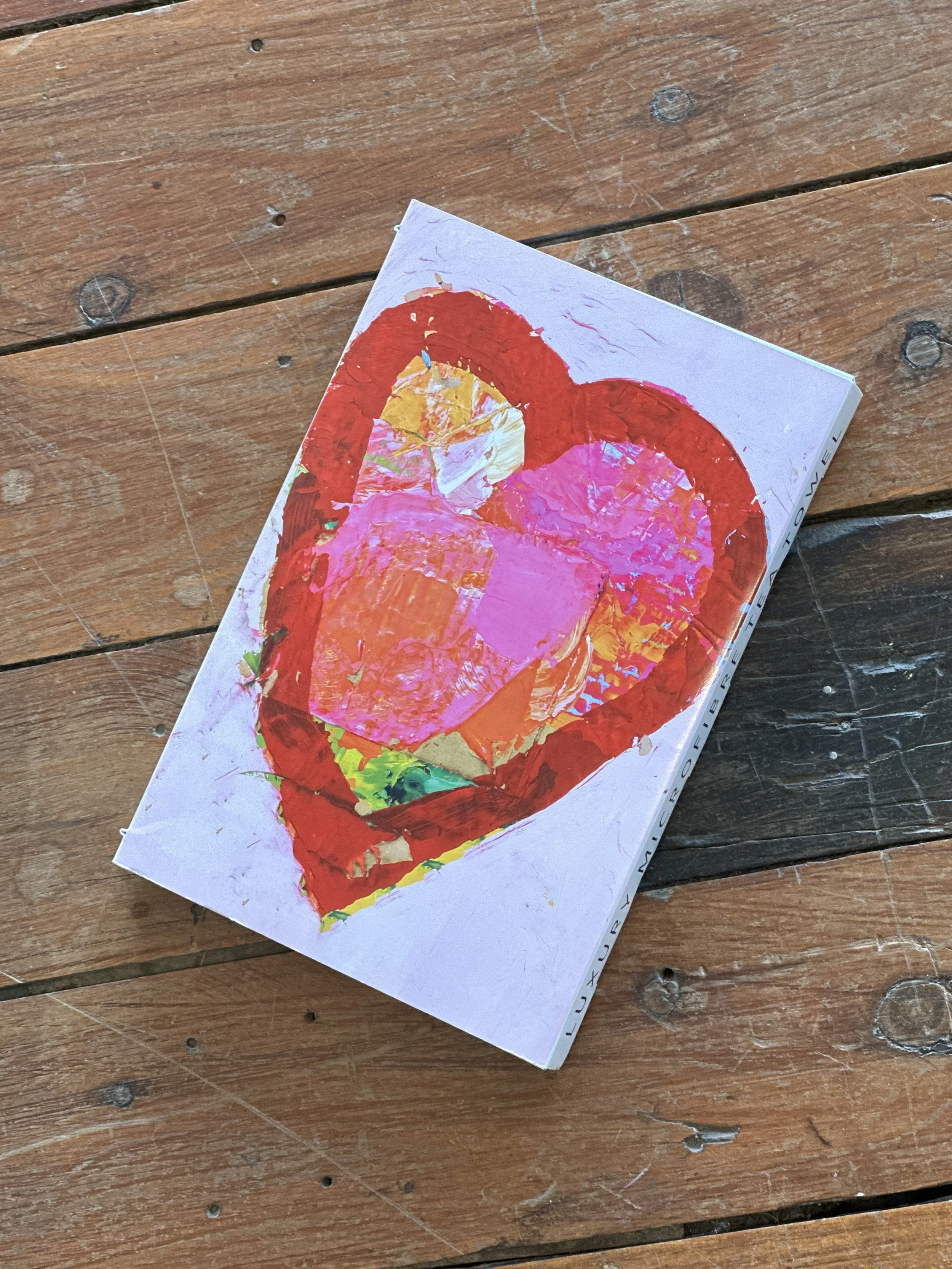 Anna Blatman Teatowel - Heart