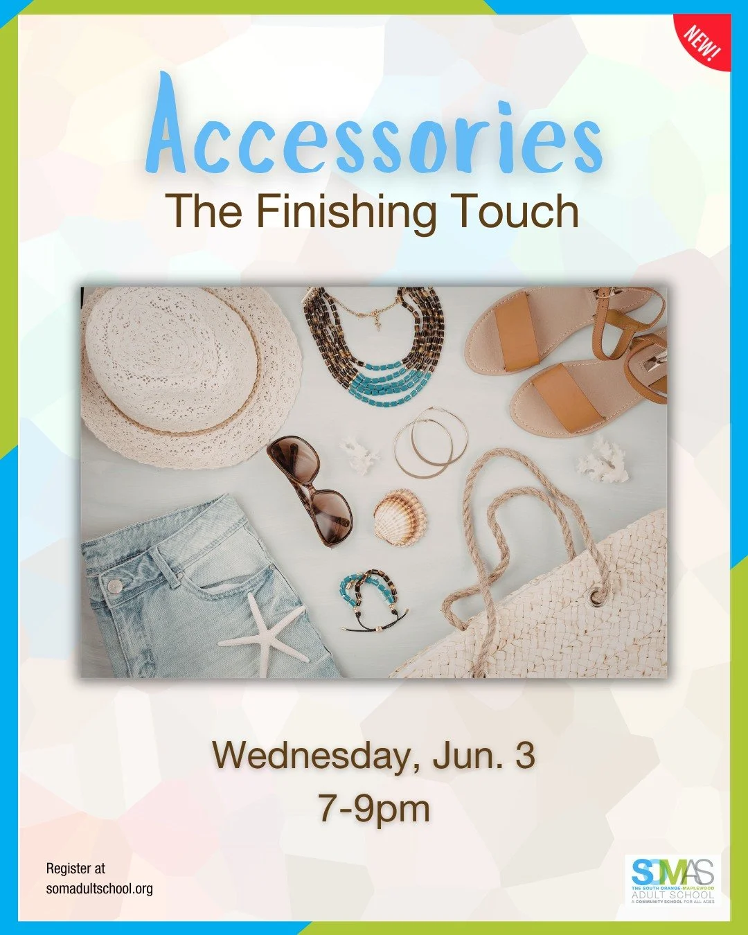 NEW: Join us on Jun. 3 for 'Accessories: the Finishing Touch' 

Accessories have the power to elevate even the simplest outfit adding personality, style and class. Take an accessory quiz to find out where you stand. Discover best shapes and styles fo
