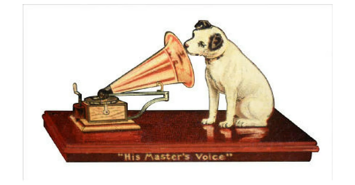 HMV Nipper Logo