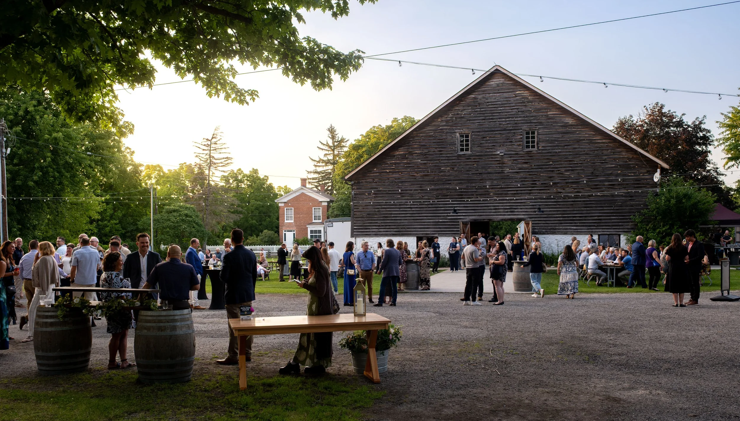 Inaugural Golden Hour Gala Raises over $65,000 in Celebration of Conservation at Ball's Falls 