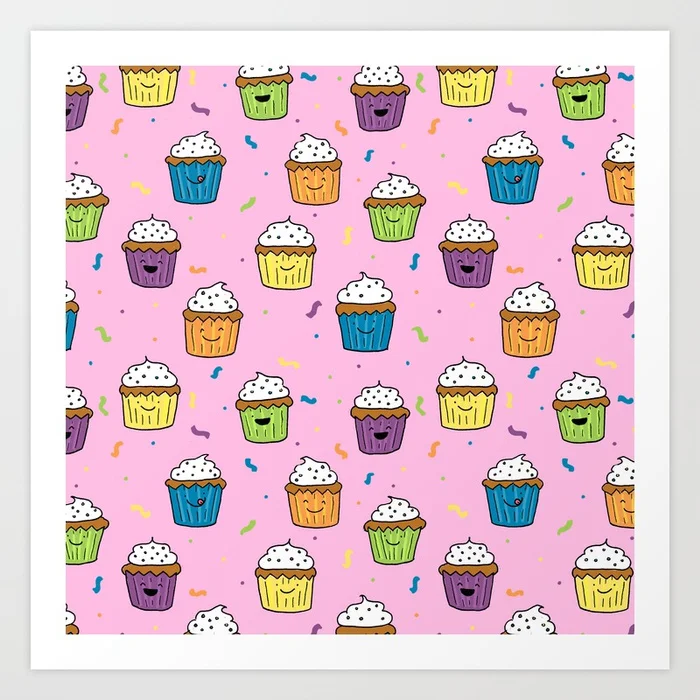 cute-happy-fun-cupcakes-with-pink-background-prints.jpg