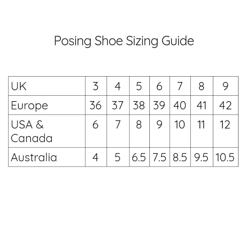 size 40 to aus shoes