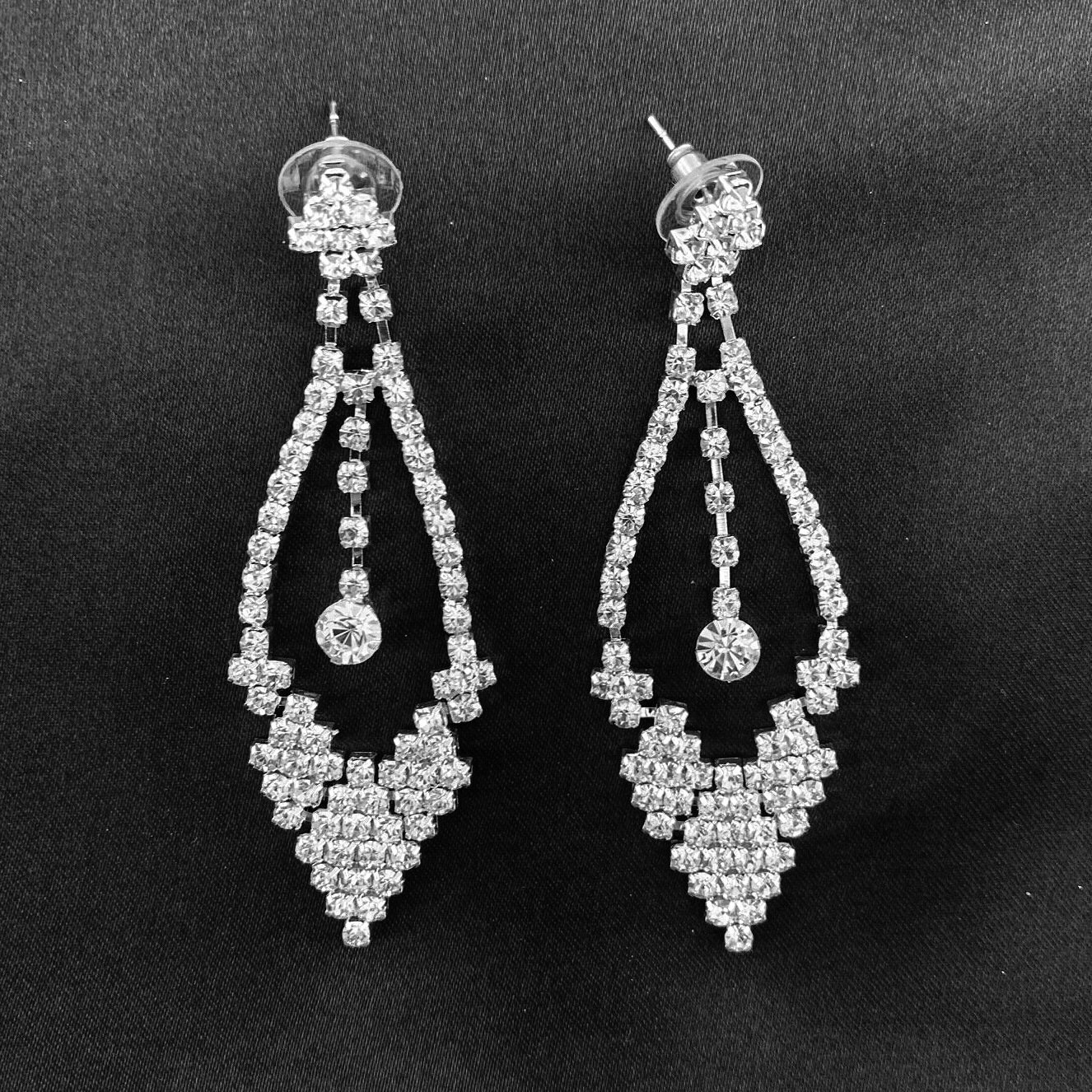 Jade earrings