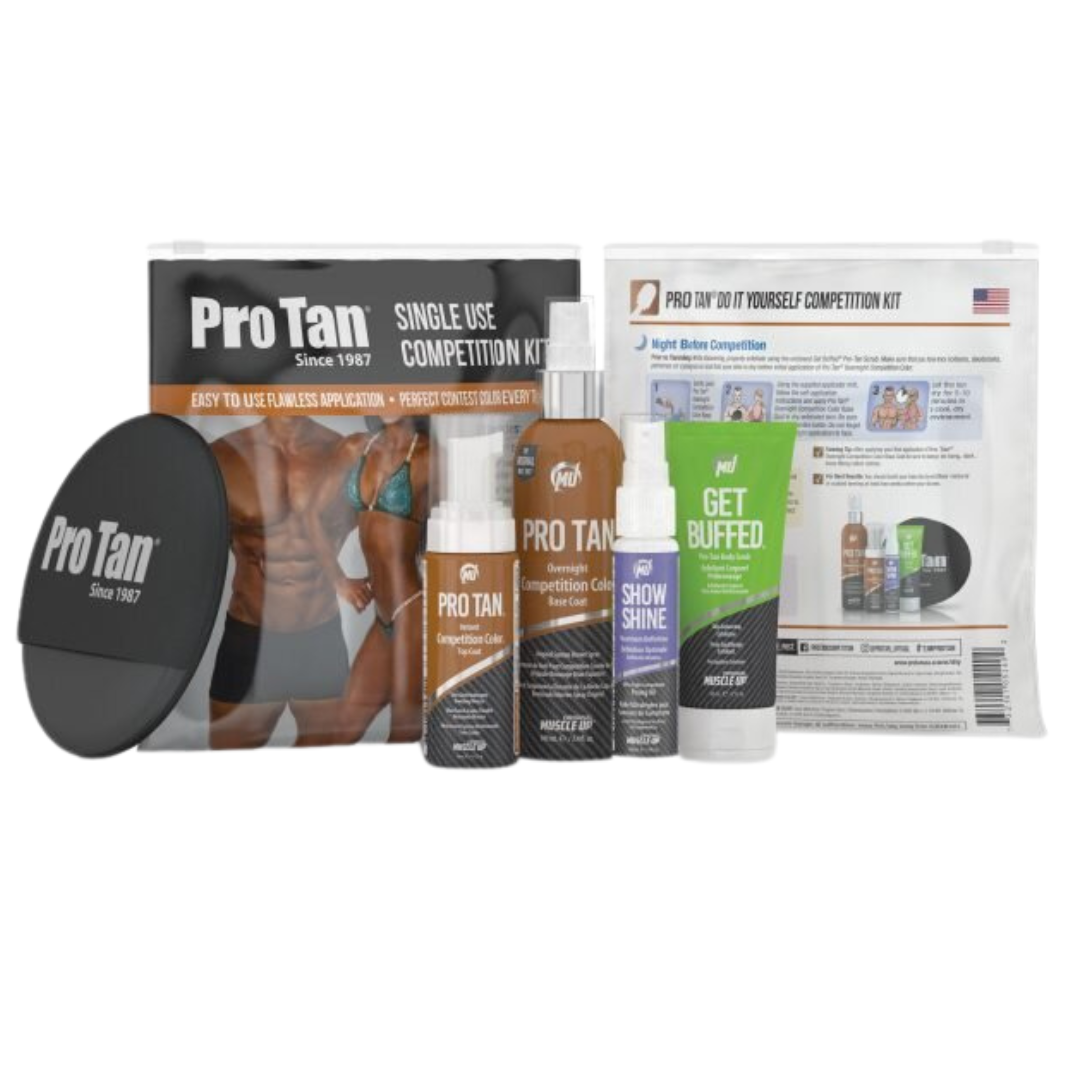 Compant Tan Image Should you do your own bodybuilding competition tan? — KOMPAK