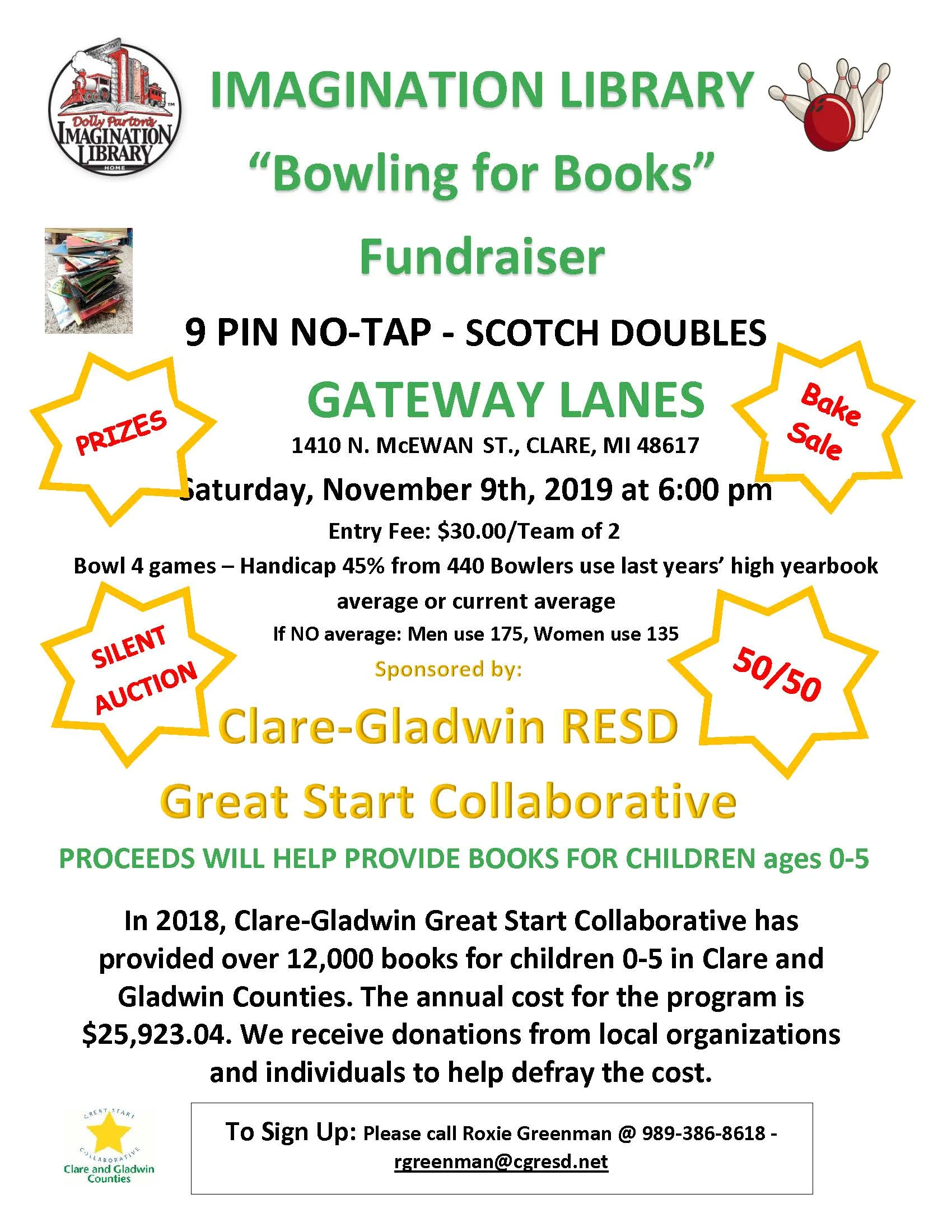 Clare Imagination Library bowling benefit 2019 revised.jpg
