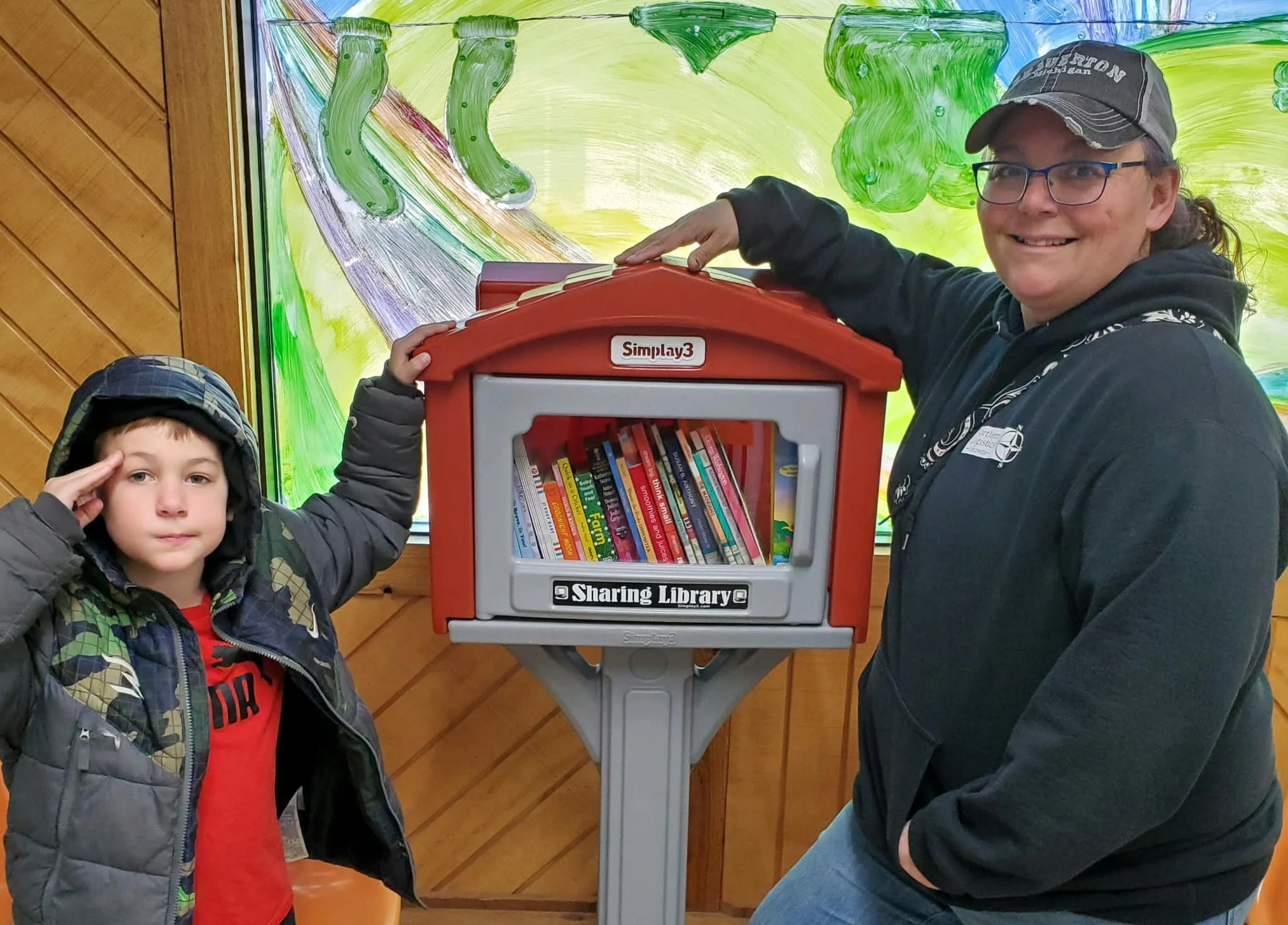 Free little library clare gladwin great start