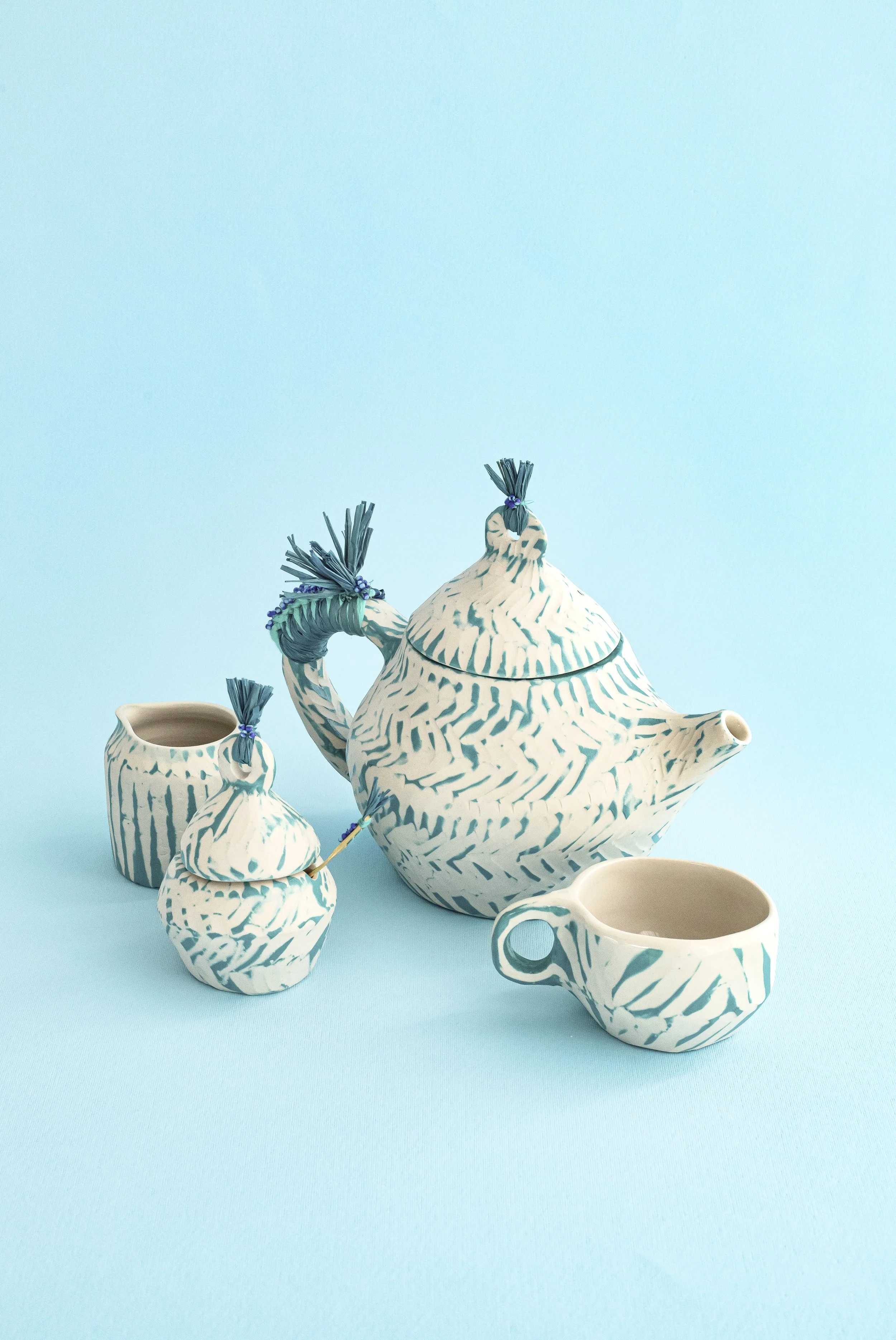 Mint tea set