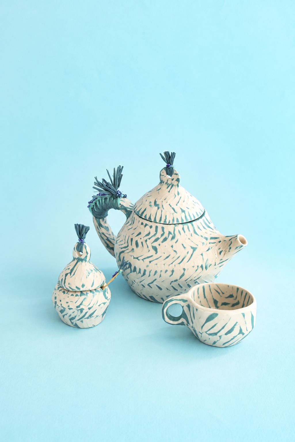 Mint tea set