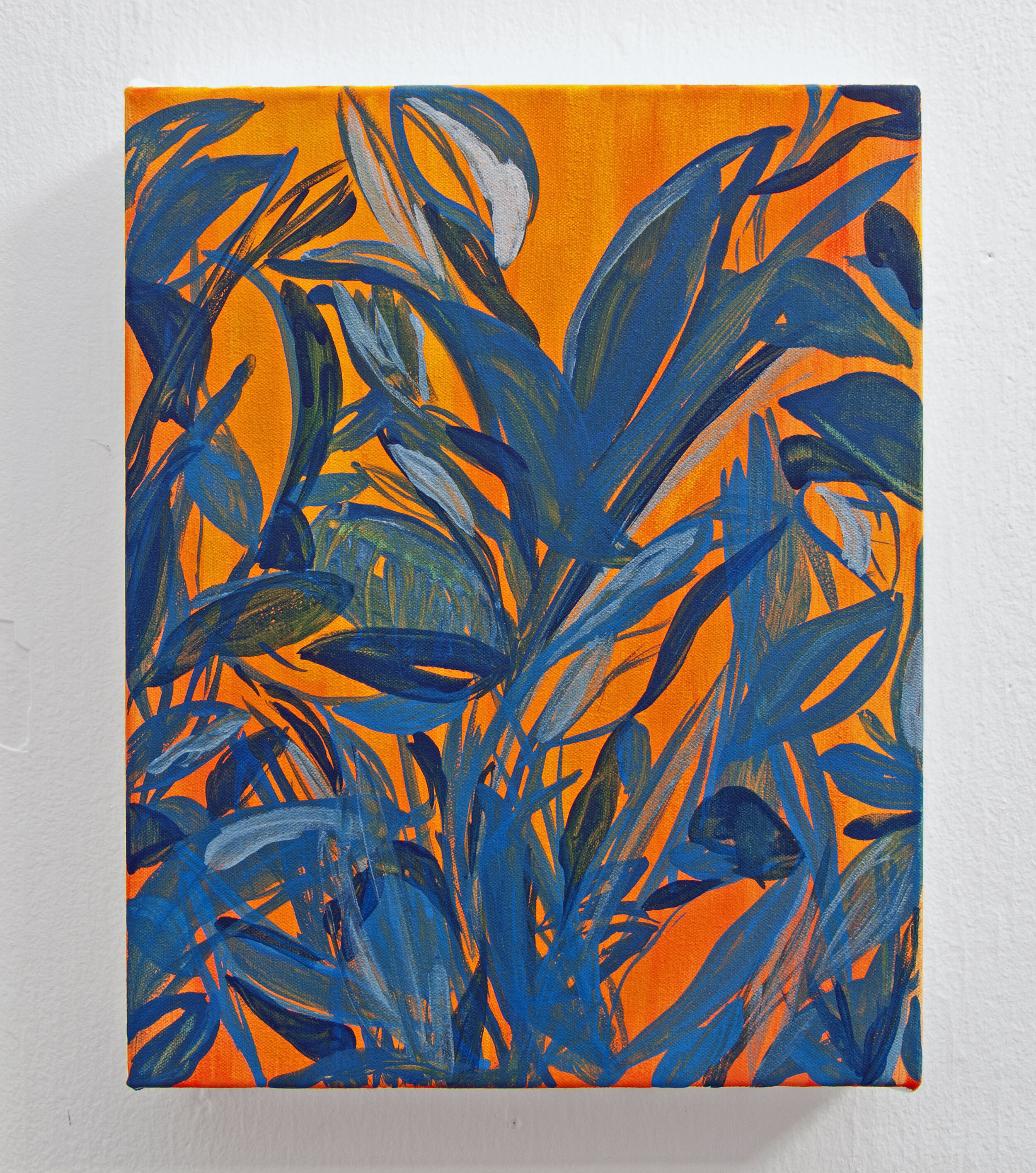 Vegetation (Azure and Orange), 2020