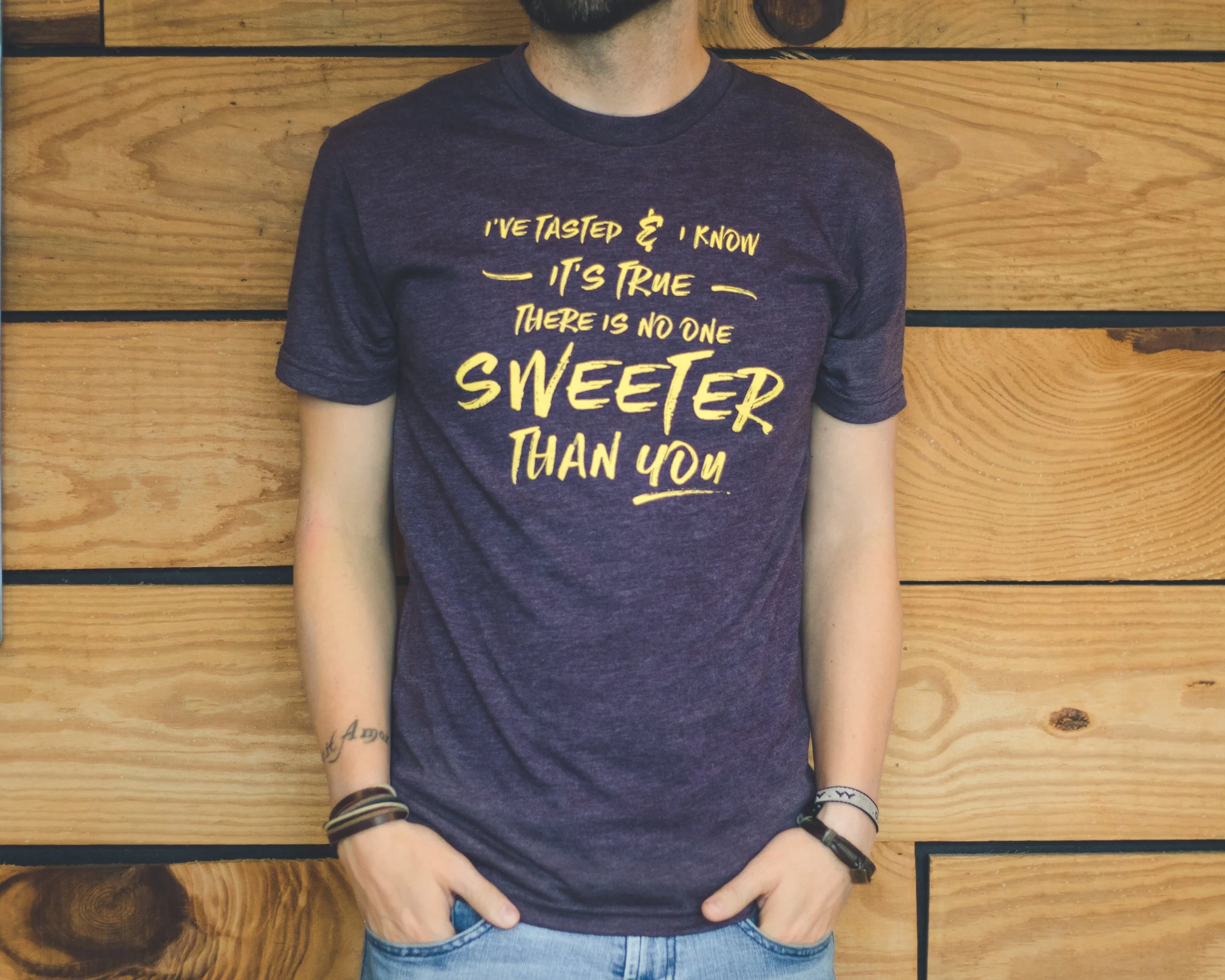 "Sweeter" Lyric Tee