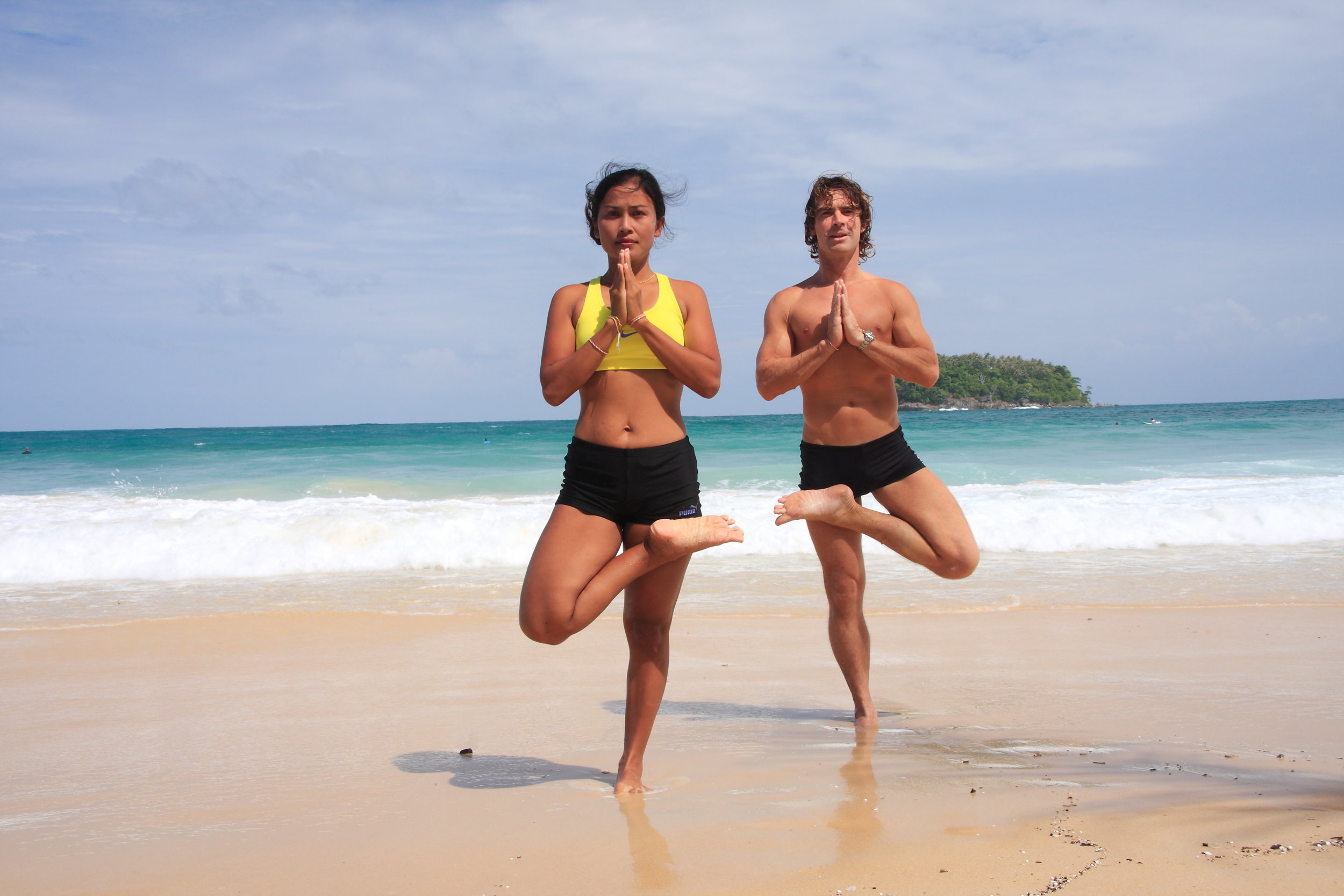 Hot Yoga Classes Kata Hot Yoga Kata Beach Phuket Thailand