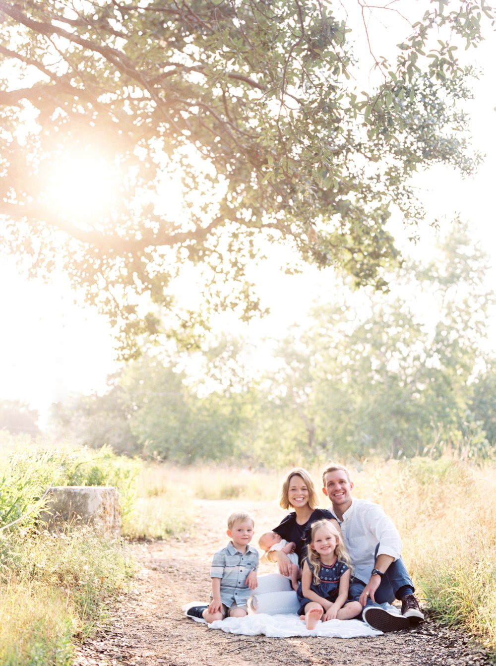 Austin Family at Elisabet Ney Museum
