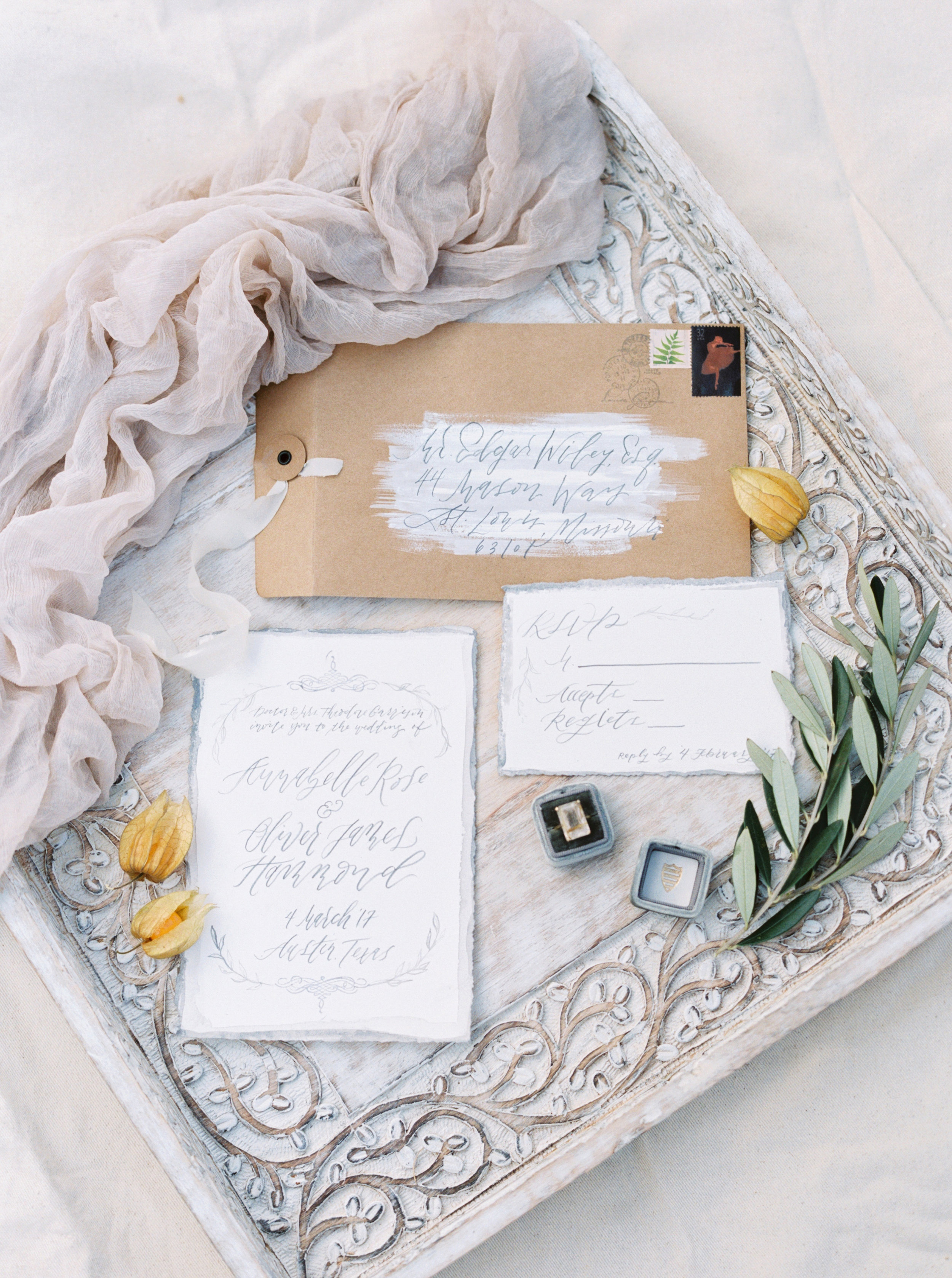 italian invitation suite austin wedding photographer jenna mcelroy