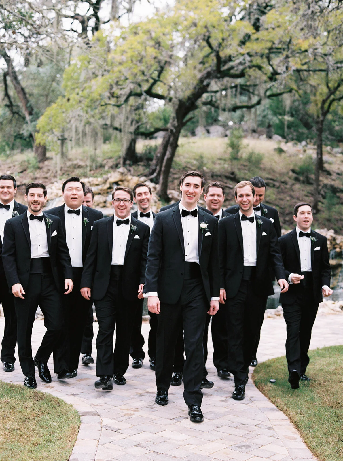 austin wedding photographer groomsmen style