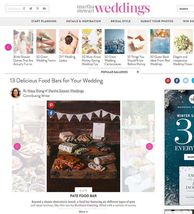 MARTHA STEWART WEDDINGS