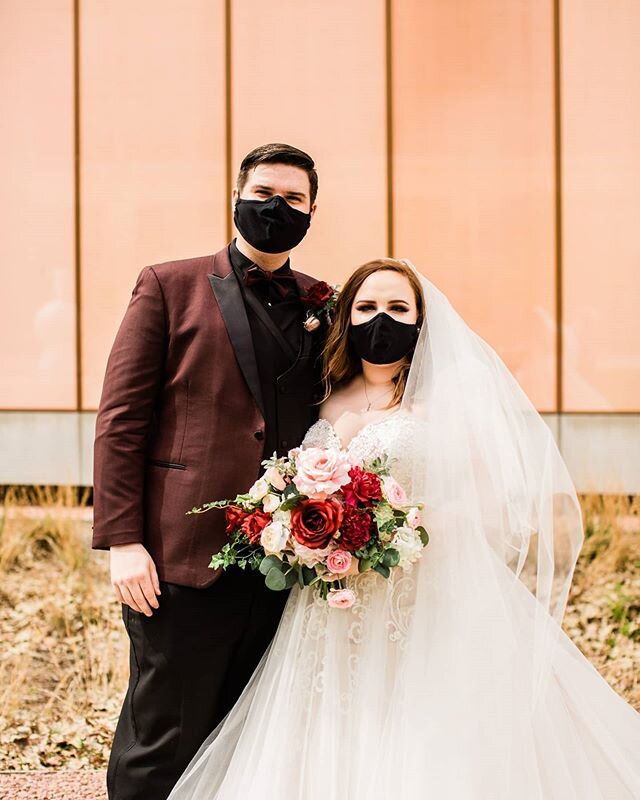 These two didn't let anything steal their joy this Saturday. Laynee's wedding band didn't show up. Sam's suit measurements didn't come out quite right. Plus the forecast called for rain and storms all day. Even with everything planned to a T wedding 