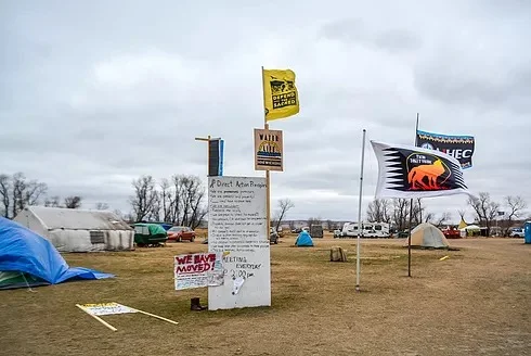 Protest signs