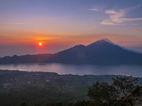 Sunrise over Mt. Agung