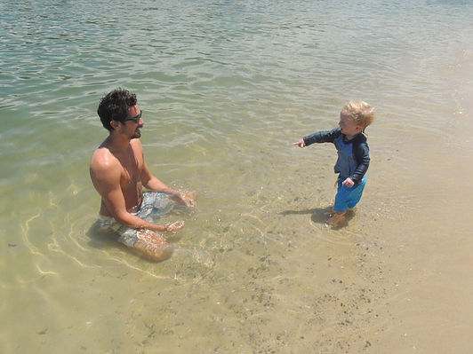 Beach with Townes!