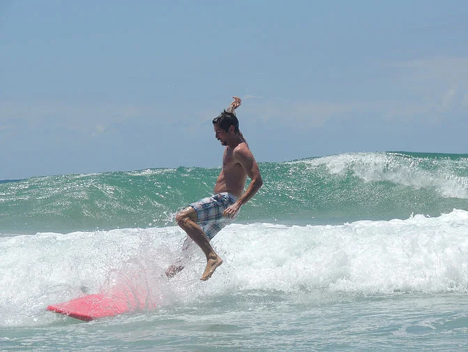 Mastering the one-footed surf