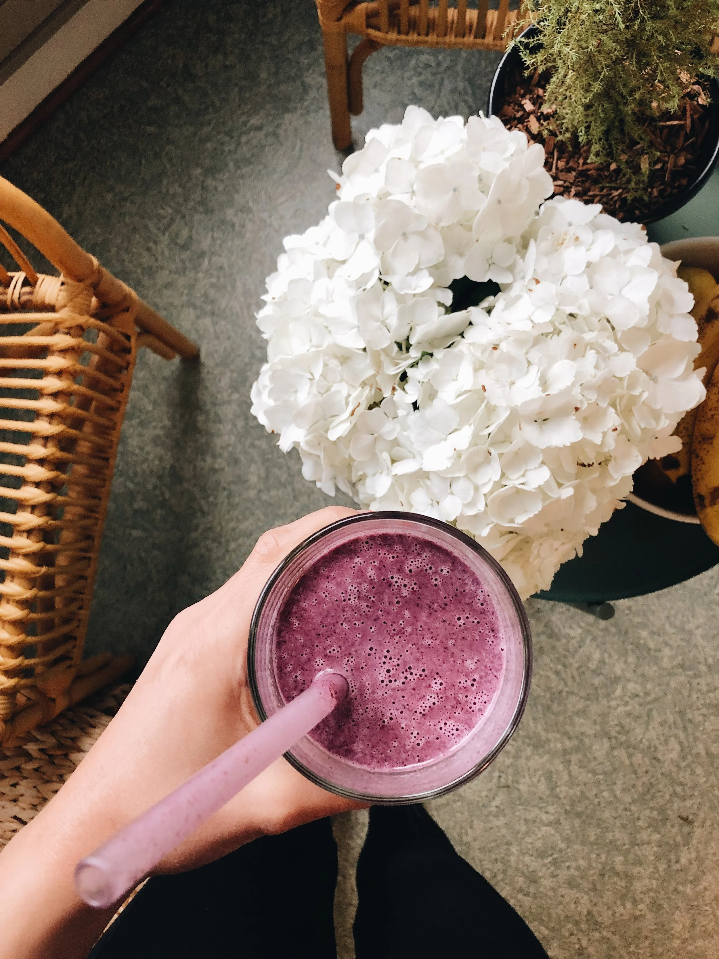 Blueberry Banana Smoothie