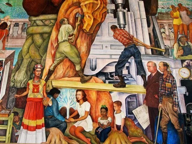 Art Viewing Adventures: Rivera'a Pan American Unity Mural Part 2: Moving the Mural