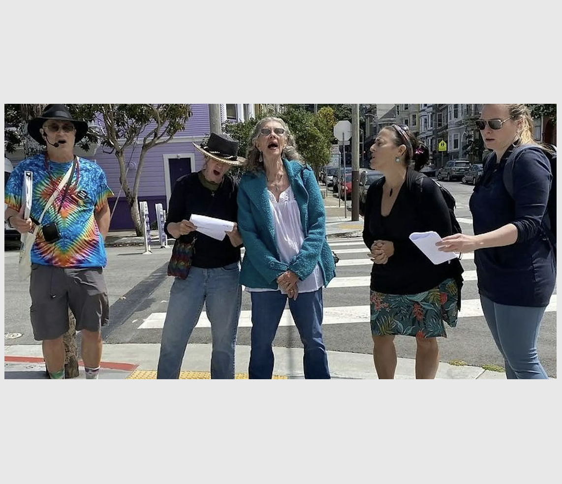 SINGING Haight-Ashbury Walking Tour