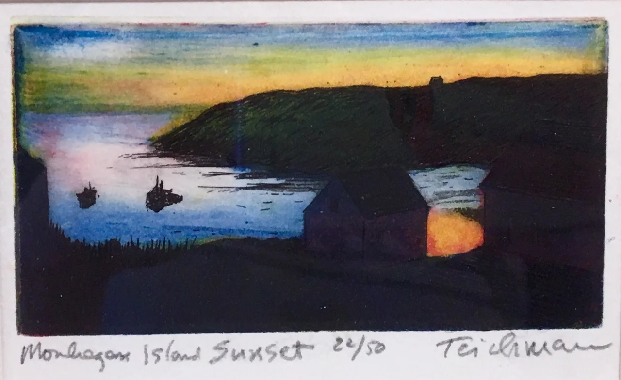 Monhegan Island Sunset