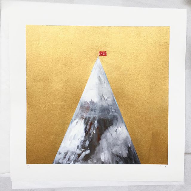 Golden slumbers
Fill your eyes
Smiles await you when you rise
Sleep pretty darling
Do not cry
And I will sing a lullaby
.
Those lyrics sang by Guy Garvey 👌
.
.
.
Easy - Golden Slumbers
Archival Giclee print hand finished with gold left
50cm x 50cm
E