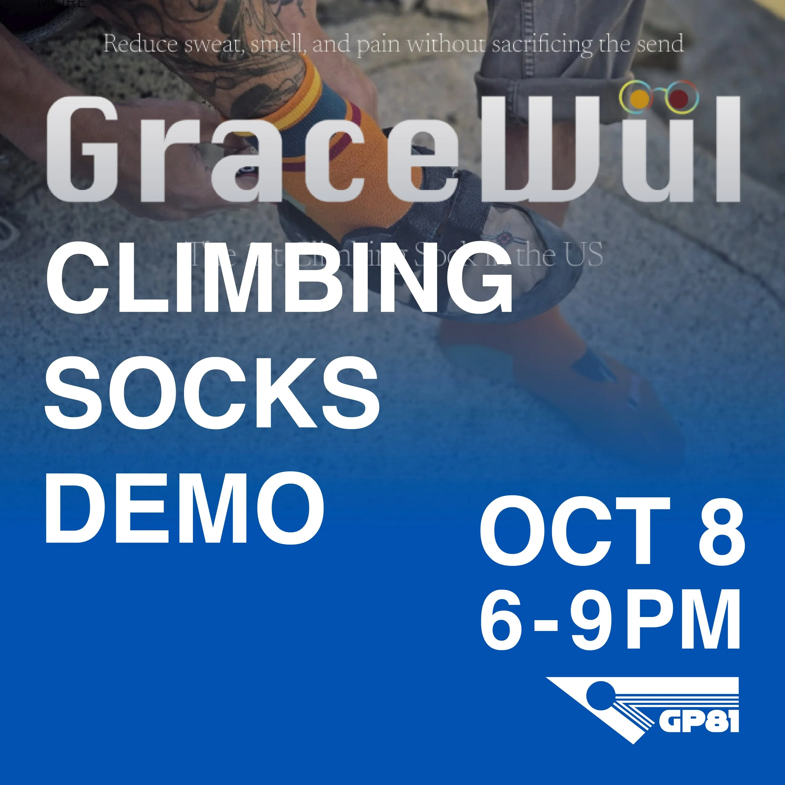 GraceWul Climbing Socks Demo