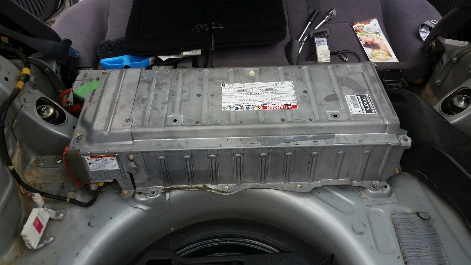 Installing a used battery pack in a 2007 Prius
