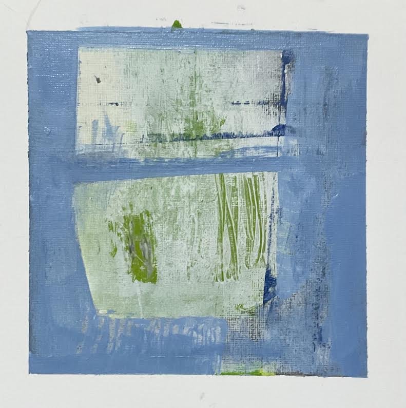 greens and blues SOLD