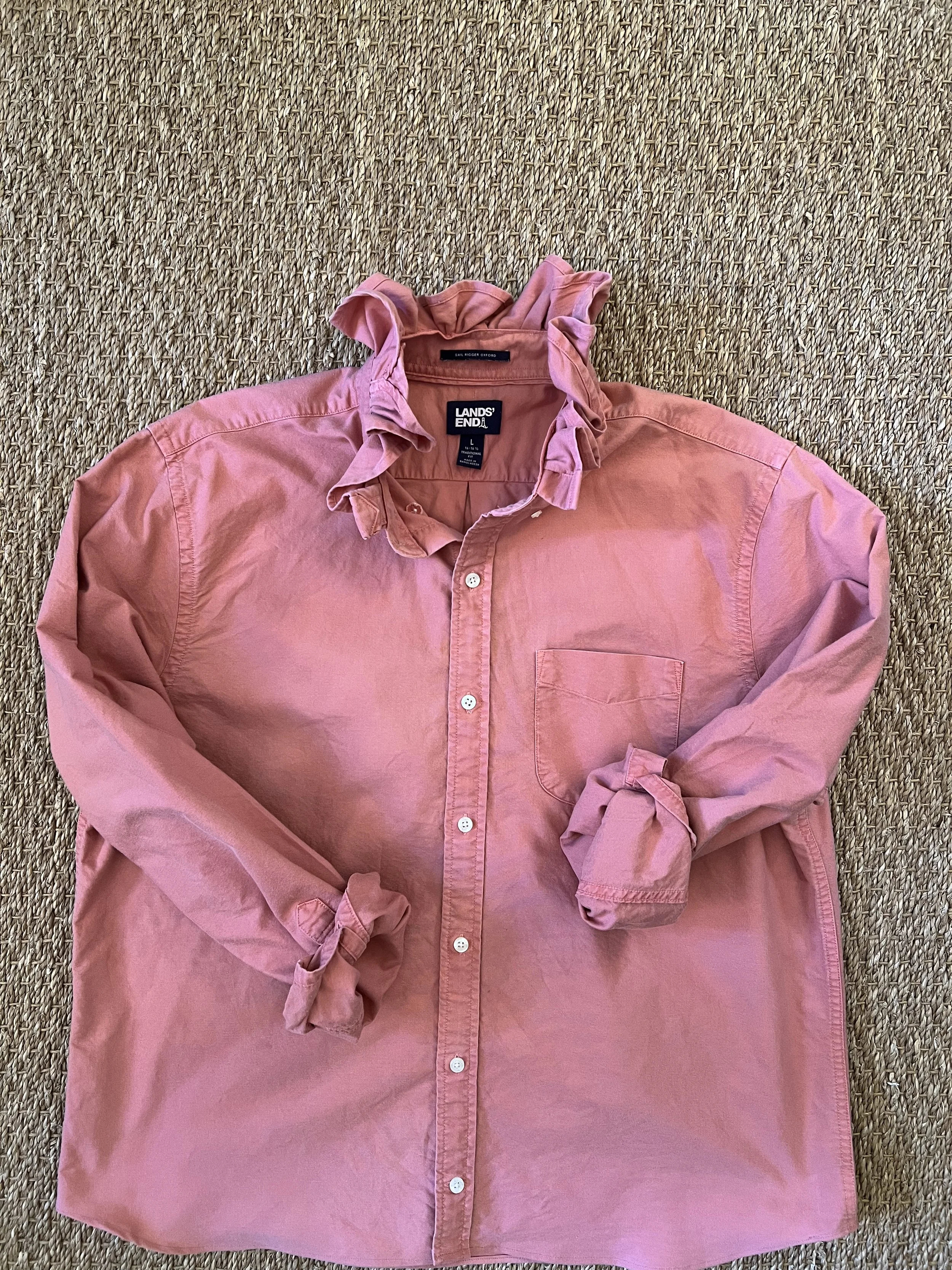 Nantucket red reimagined mens' shirt