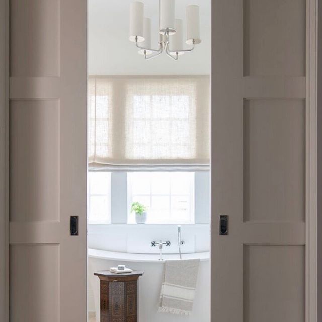 As we prepare to move and expand our office to Nashville, we can see light at the end of the tunnel and it is some much needed spa bath time. #masterbathroom #sanctuary #houstondesign #victoriaandalbertbaths #jfredettemorris 📷 @michaelhunterphoto 🔨
