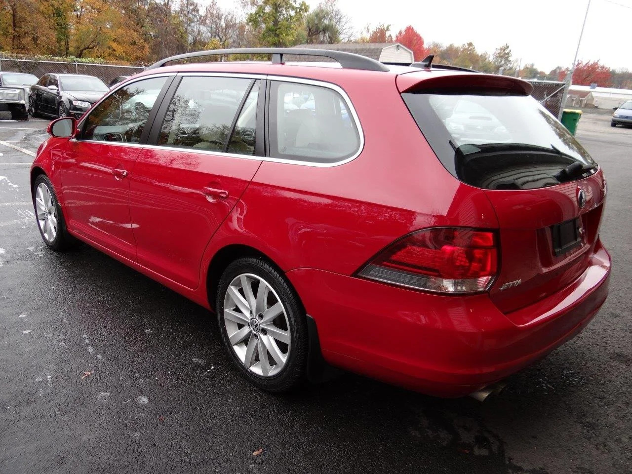 2011 VW Jetta Sportwagen TDI 6spd Red — BN Imports