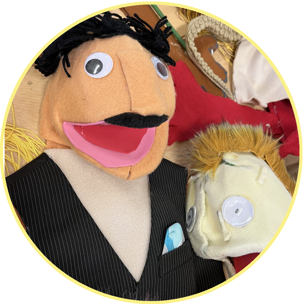 Puppet-Making: Hand-and-Rod Puppets