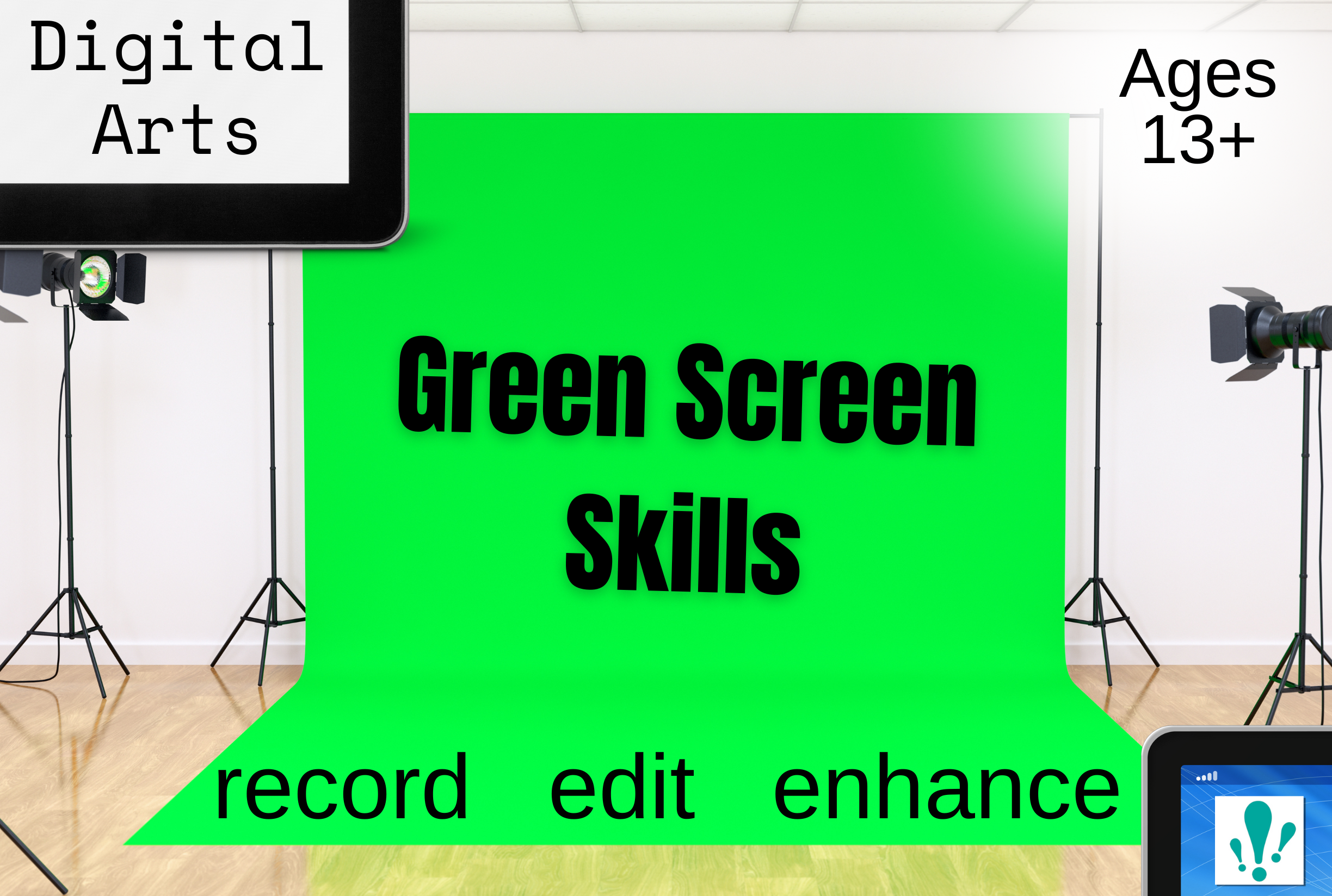 Ages 13+: Aug 3-7, 1-4pm