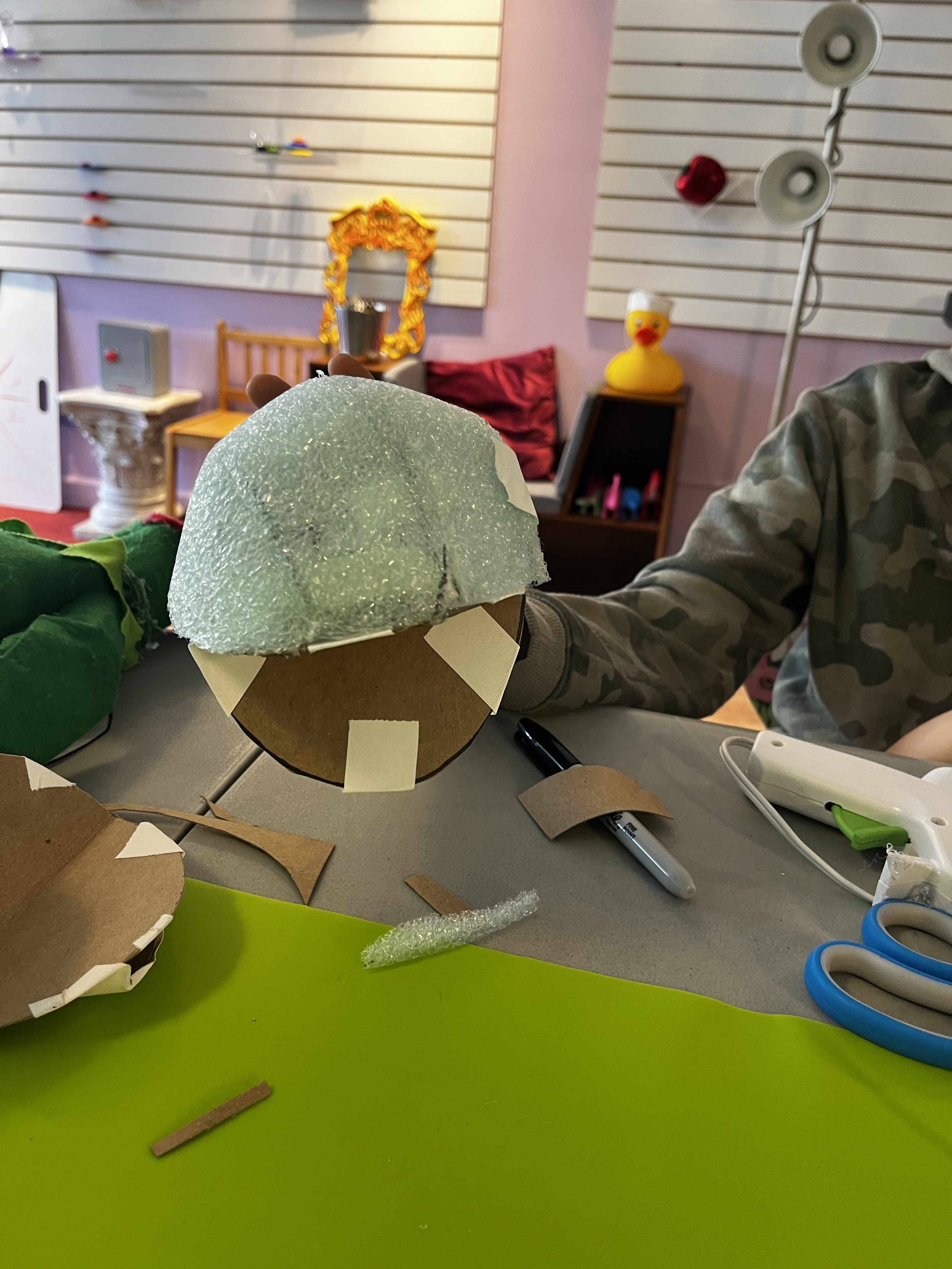 Puppet head structure