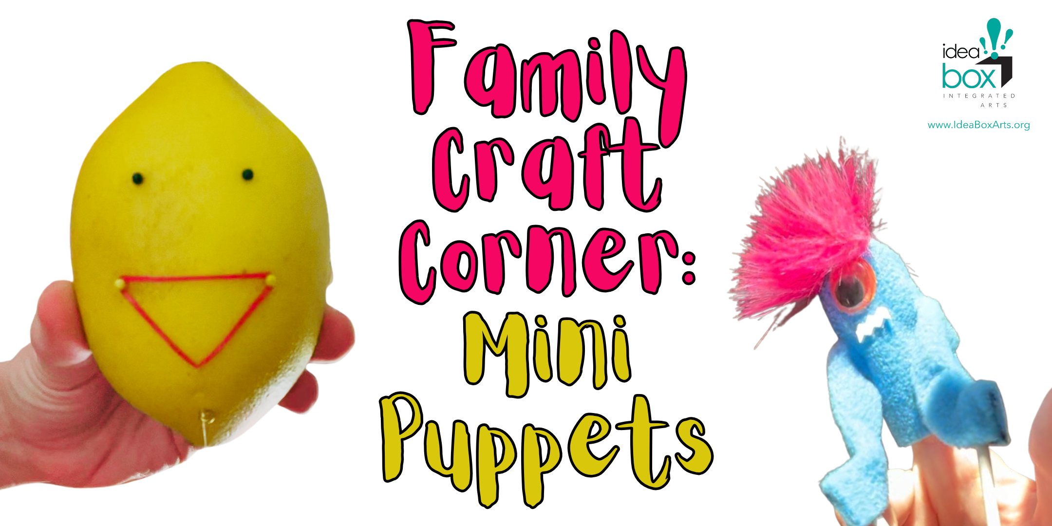Family Craft Corner: Mini Puppets