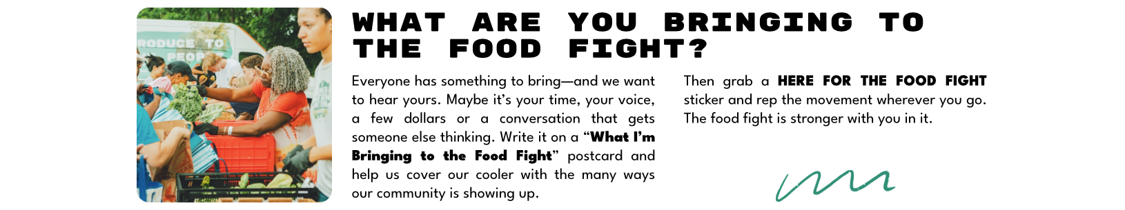 What Are You Bringing to the Food Fight This Hunger Action Month?