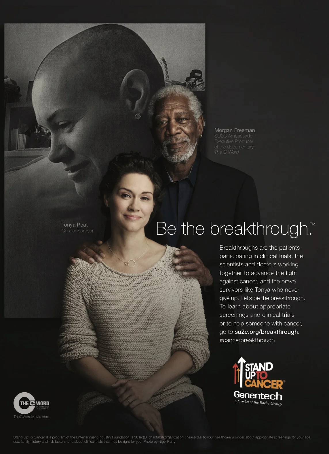 'Be the Breakthrough,' featuring Morgan FreemanExecutive Producer Photographer: Nigel Perry