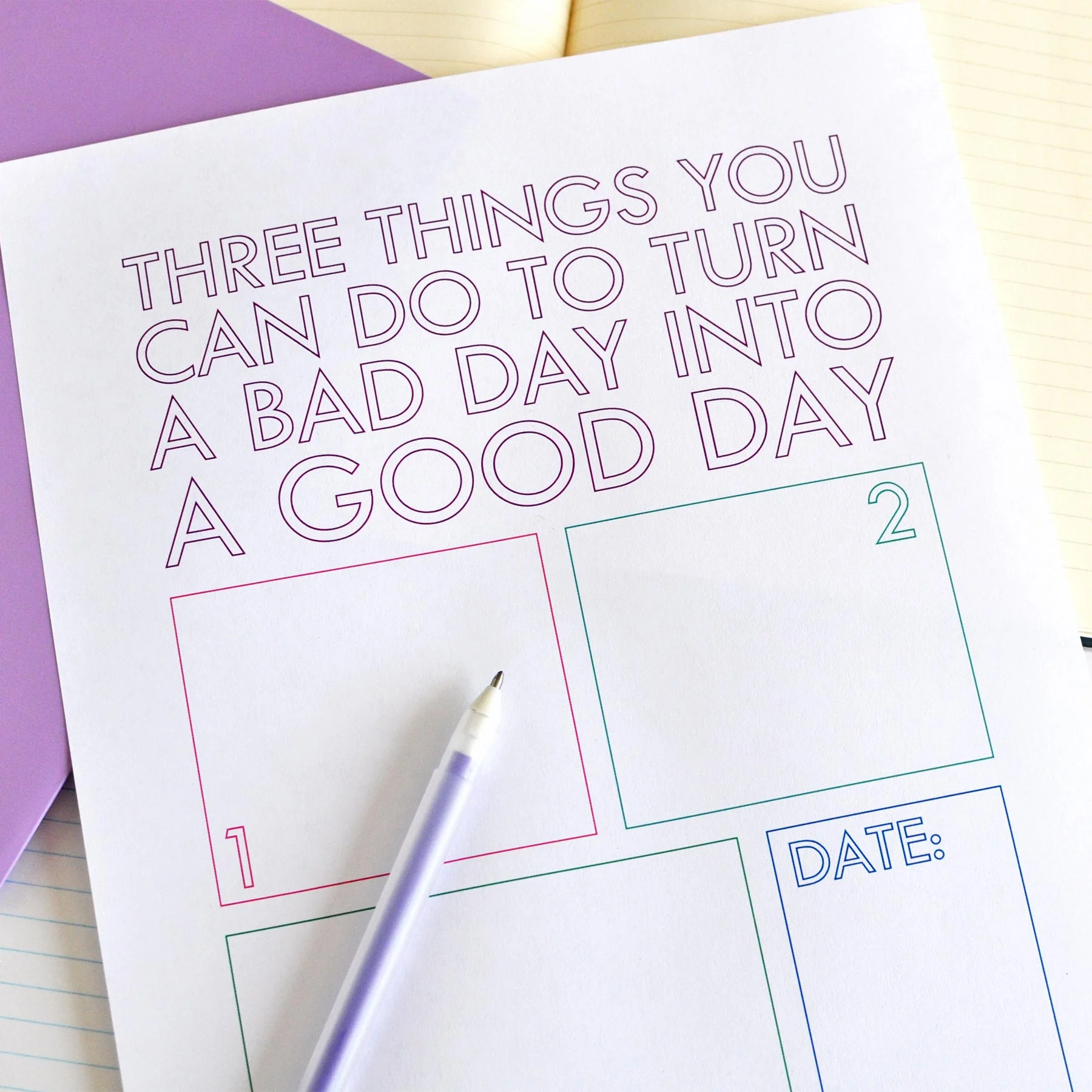 Journal Prompt Good Days Christie Zimmer