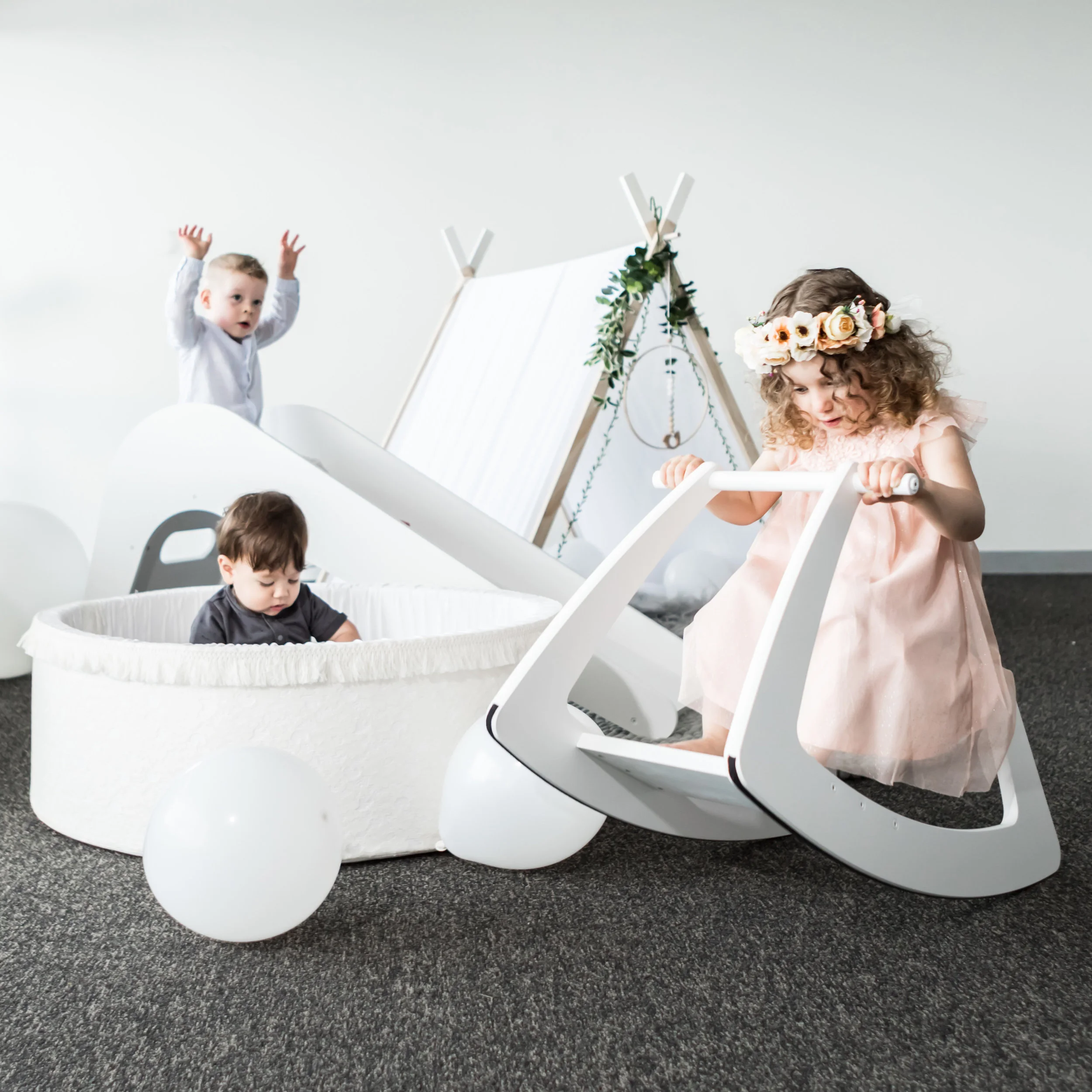 Slide Rocking Horse Little Party Play