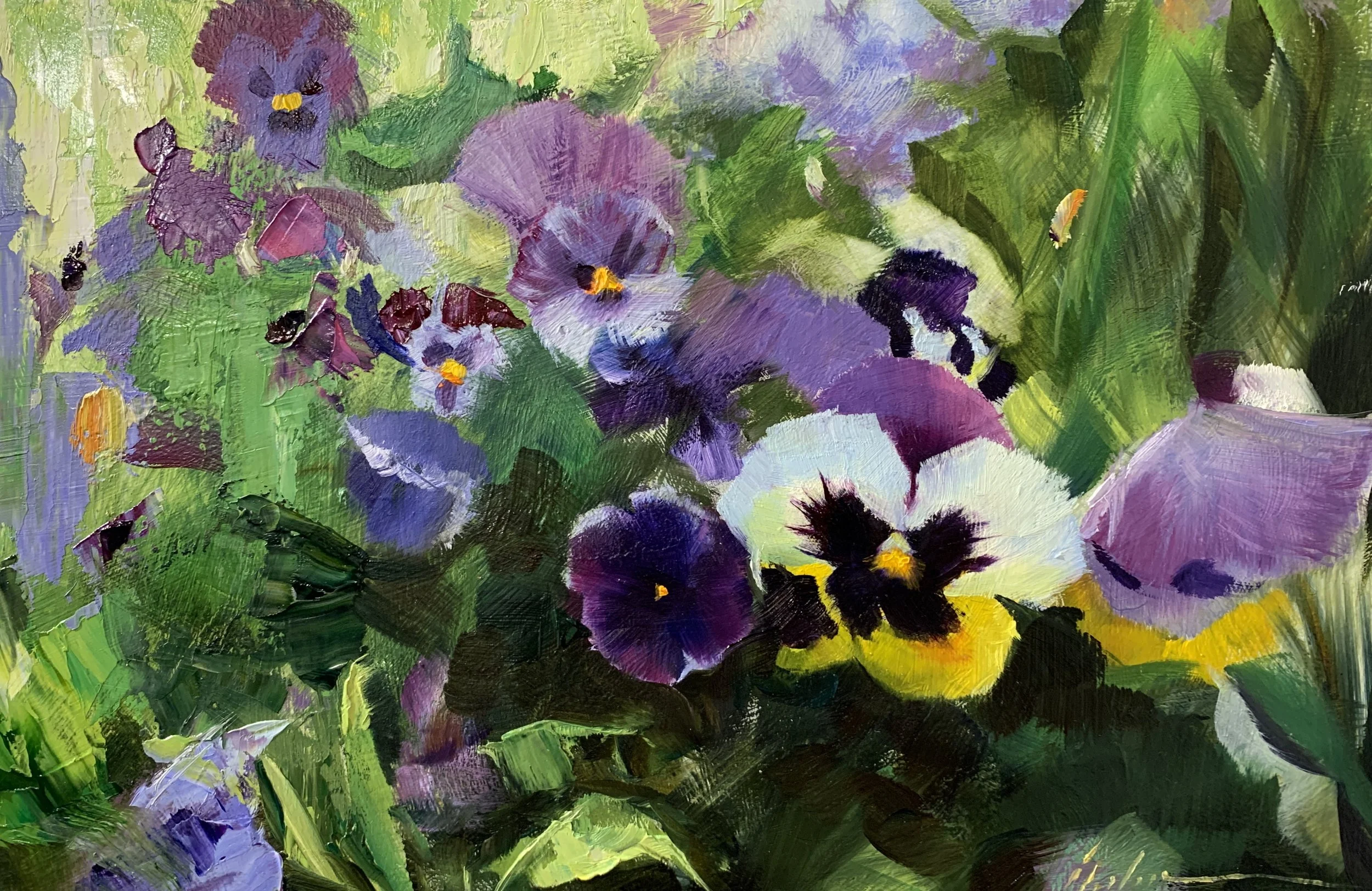 April Pansies