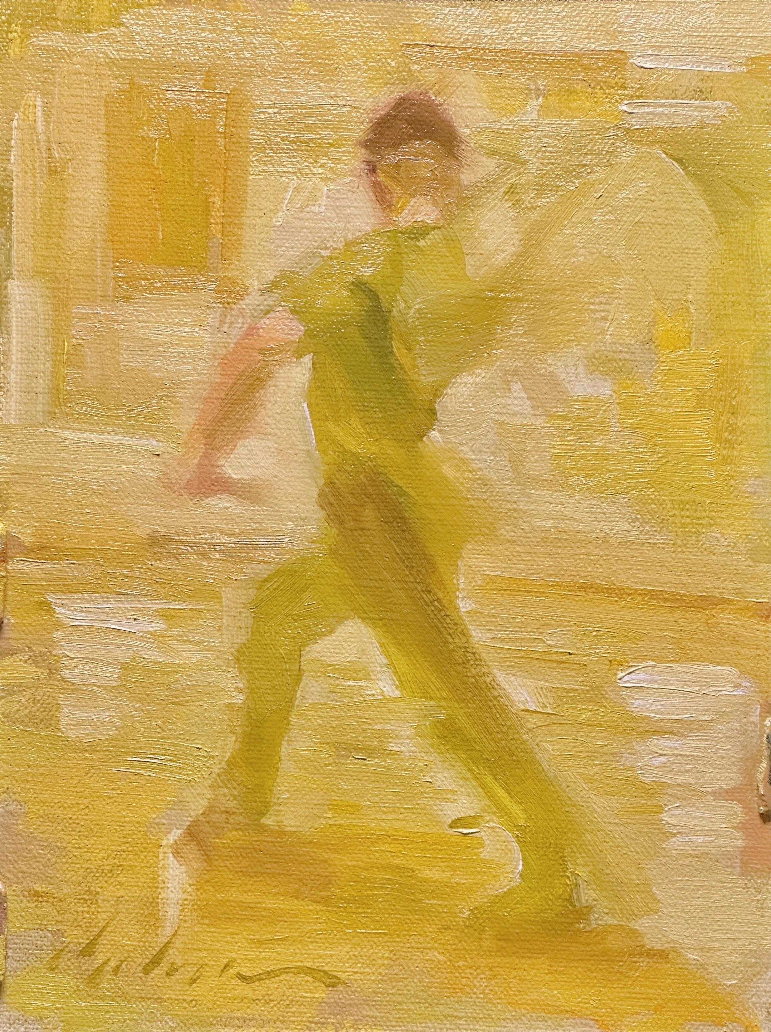 Dancer Study in Yellow